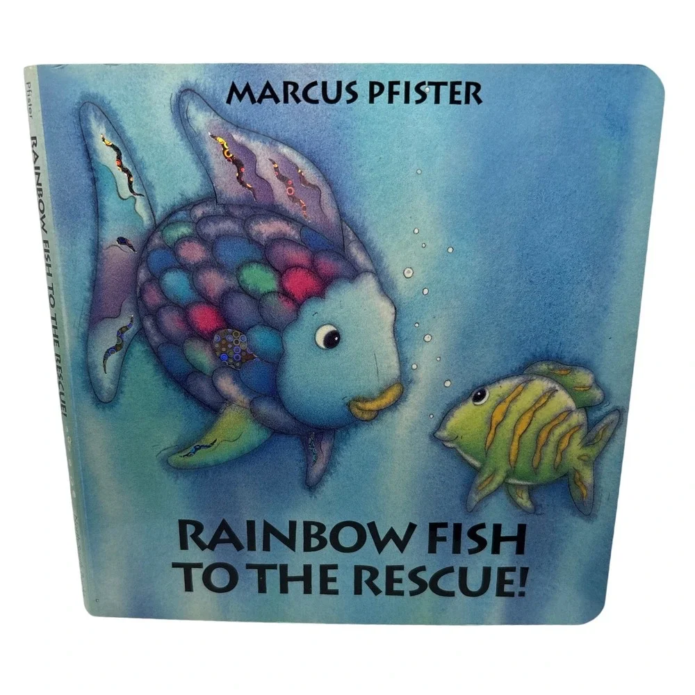 The Rainbow Fish and Rainbow Fish to‎ the Rescue Board Books by Marcus Pfister
